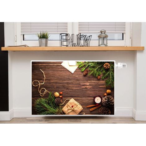 Magnetische Heizkörperabdeckung, weihnachtliche Dekoration, Heizkörper 60x100 (1/3)
