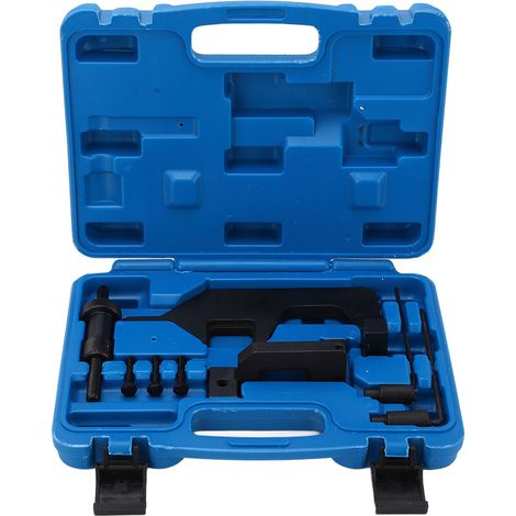 Jeffergarden Kit d'outils de verrouillage d'alignement d'arbre à cames en acier au carbone 117440 pour moteur Cooper S R55 R56 R57 N13 N18-DOU