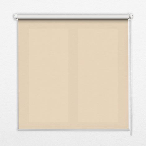Tenda a Rullo Interna per Finestra - Tenda Filtrante Luce - Tenda Privacy - Tenda Decorativa Rettangolare - Rullo per Interni - (120 cm x 140 cm) - Beige