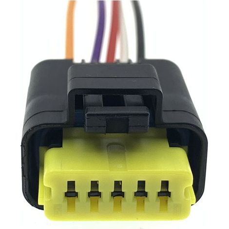 211PL052S0049 Mâle/Femelle 211PC052S0081 Compatible avec la pompe de direction assistée électronique Peugeot DJ7057A-1.5 -- Connecteur simple