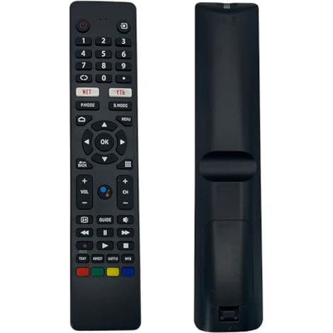 Télécommande pour Polaroid TV TVSAND434KPR01, TVSAND434KPR02, TVSAND434KPR03TVSAND434KPR04 TVSAND434KPR05, TVSAND504KPR01, TVSAND504KPR02, TVSAND50UHDPR01, TVSAND50UHDPR01. SAND50U HDPR01, sans (1/5)