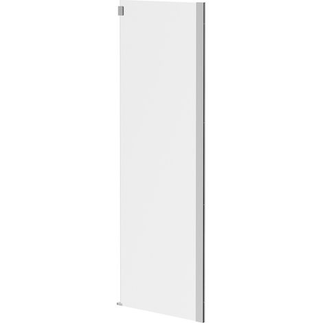 Series 10 Chrome 760mm Shower Enclosure Side Panel (1/5)