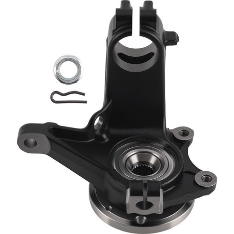 Maxpeedingrods – Ensemble fusée de direction avant gauche pour Peugeot 206 Berline/Break 1999-2022 – Roulement de moyeu inclus – Remplacement direct