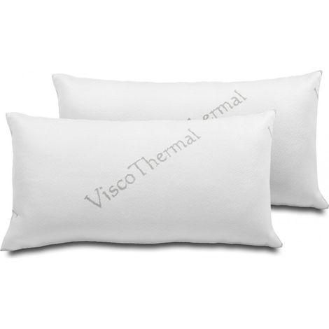 Pack 2 Almohadas Viscocopos ViscoThermal 70cm (1/5)