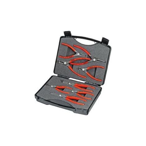 Knipex Pince à anneaux 8 pièces noir acier durable (1/2)