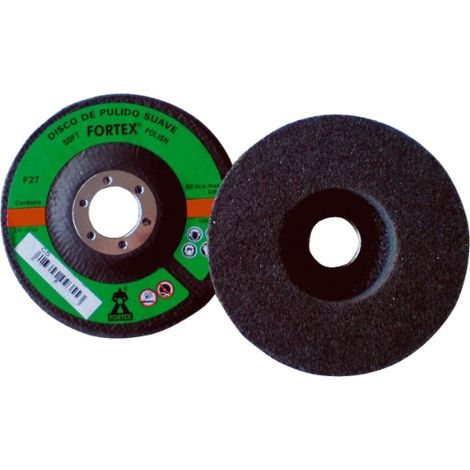 DISCO PULIDO SUAVE FORTEX 125X22 M.FINO CS-400 DISCO PULIDO SUAVE FORTEX 125X22 M.FINO CS-400