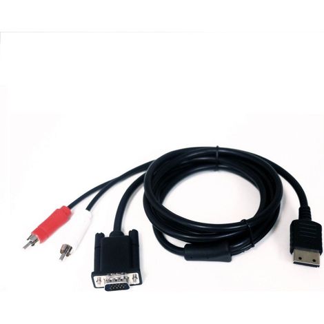 Cable VGA + AUDIO SEGA DREAMCAST (1/2)
