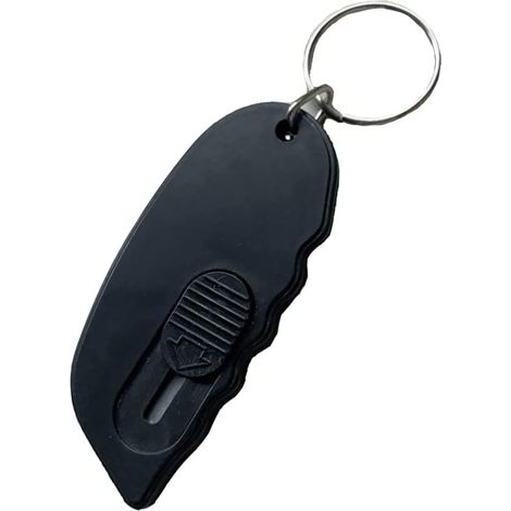 Ouvre-boîte télescopique avec lame de sécurité (noir) (1/5)