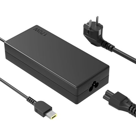 170W Chargeur pour Lenovo Thinkpad P1 P50 P51 P52 P53 P70 P71 P73 P17 P16 P15 T15g P15v T15p P16v X1 Extreme, Legion 5 S7 R720 Y720 Y730 Y540 Y530 Y520 Y7000 IdeaPad Yoga 5 7 9 Y40 Y50 LOQ Ordinateur (1/5)