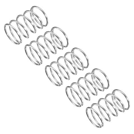 Compression Spring Stainless Steel 304 10 mmODx0.8 mmFilx15 mmFree L (1/5)