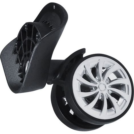 Replacement plastic swivel wheels for suitcases and luggage. (1/5)