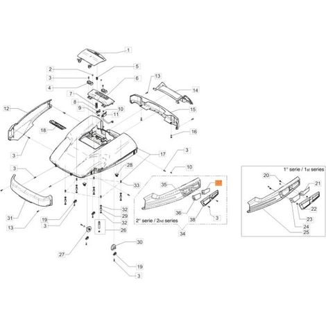 CONTACT DE CHARGEUR DE BATTERIE D'ORIGINE EMAK AK440617