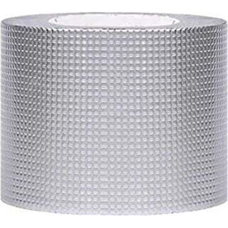 ALUMINIUM TAPE : Ruban Adhésif Hyper Résistant et Étanche à Forte Tenue pour Fissures, Fuites, Trous(5CM5M) (1/5)