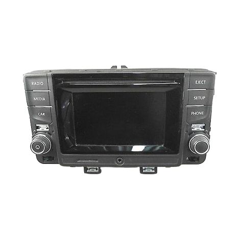 [PRODUIT D'OCCASION] Autoradio VOLKSWAGEN Polo V Ph2 14-18 ♻️ Ref Oe. 6c0035869d - Garantie à vie (1/4)