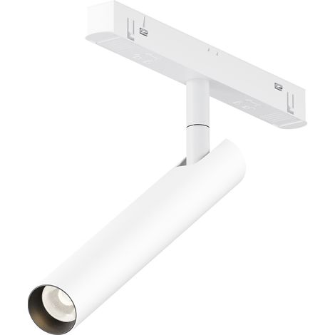 Spot rail magnétique blanc LED 6W 3000K Focus T Maytoni (1/5)