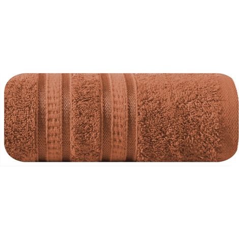 Eurofirany antibakterielles Bambushandtuch Mila 70x140cm ziegelrot (1/5)