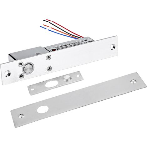 Serrure magnétique électrique à mortaiser en métal pour portes, 10-18 V CC, avec signal magnétique. (1/5)