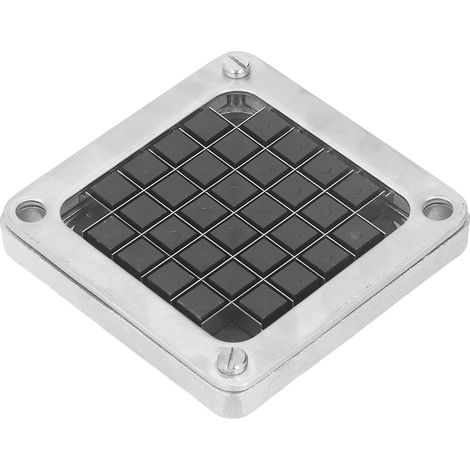 Lame de coupe-frites commerciale en acier inoxydable, Machine manuelle de découpe de pommes de terre pour concombre, aubergine, carotte, 12mm/0,47 pouces