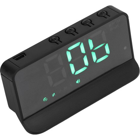 Affichage Tête Haute GPS HUD pour Voiture Compteur de Vitesse avec Alerte de Fatigue Conduite KM/h MPH Boussole pour Camion Moto Vélo Vert (1/5)