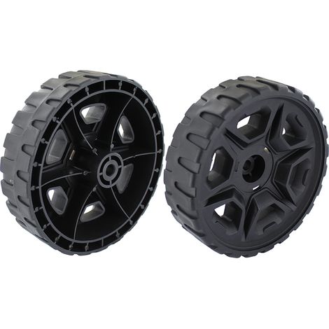 Roue Avant Pour Tondeuse électrique Modèles Foxter Slm37 (3603313165342) Et Slm44a Zb (3603313165359), ø: 165 Mm. Origine: 10561