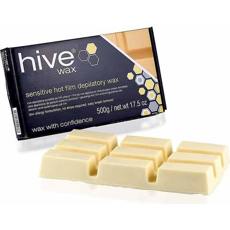 Bloc de cire chaude pour épilation à la cire Hive Of Beauty, 500 g