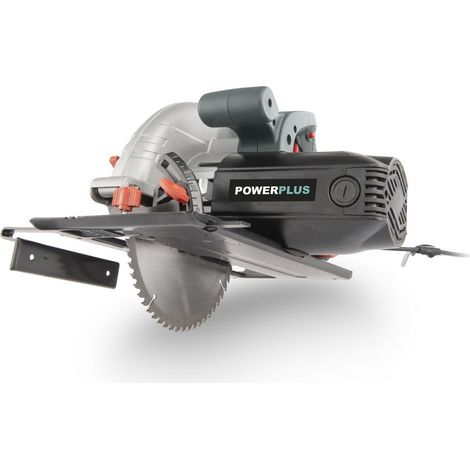 Powerplus Scie Circulaire Électrique POWP4020 - Outil Filaire de 2000 W et Ø 235 mm - avec Rail de Guidage - avec 1 Accessoire