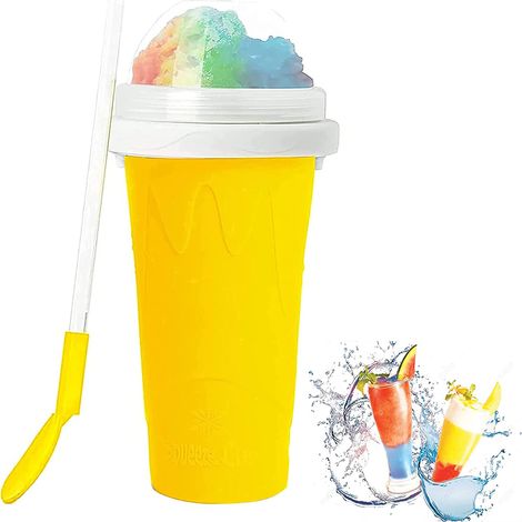 Gobelet A Granité - Double Paroi Avec Gel Refroidissant Interieur - Pour Smoothies Et Milkshakes Maison - 1 Unite (1/5)