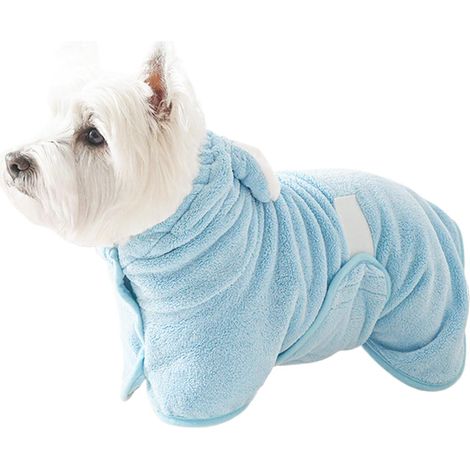 Peignoir pour Chien - Vêtement de Séchage pour Chien - Couverture Séchage (1/5)