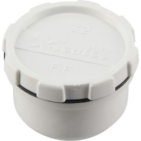 Inspektionsabdeckung aus weißem PVC, 32 mm – FFB (1/5)