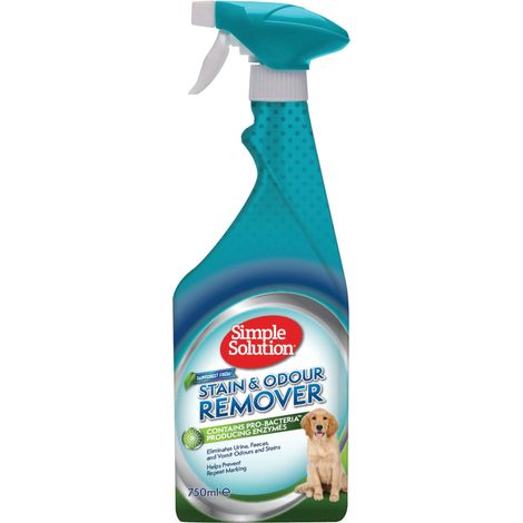 Détachant et éliminateur d'odeurs animaux Spray 750ml (1/5)