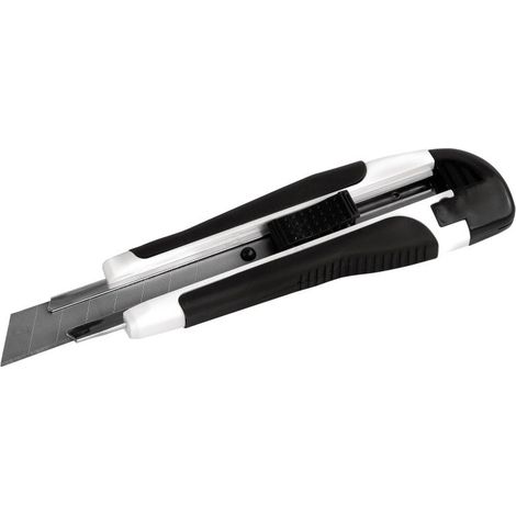 Cutter 18 mm avec lames sécables - Corps bi-matière - MOB (1/5)
