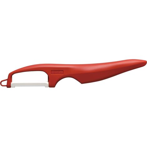 Kyocera CP11RD Pela Ortaggi Verticale in Ceramica, doppio tagliente (1/5)