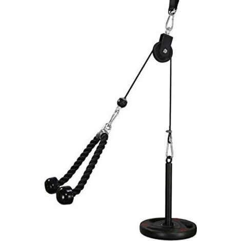 Cable Poulie Musculation Tirage LAT Pulldown Machine Systeme Kit Corde Poulie Haute Triceps Entranement en Force des Bras (1/5)