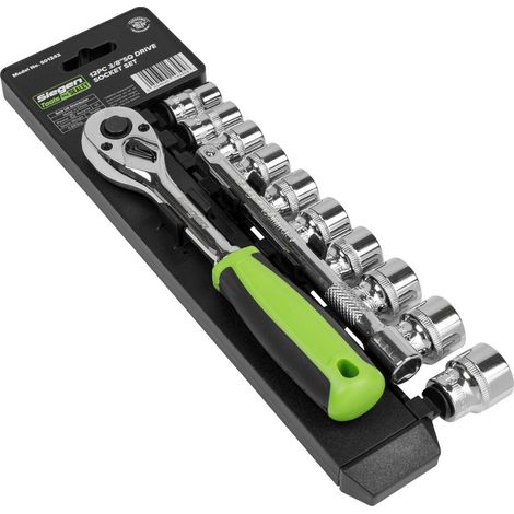Sealey Socket Set 12pc 3/8"Sq Drive WallDrive® Metric - S01242 (1/4)