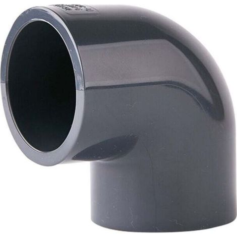 Manchon Coude 90 Degrés PVC 32 Mm Raccord Pression PN16 DN25 Lot De 2 Pièces (1/4)