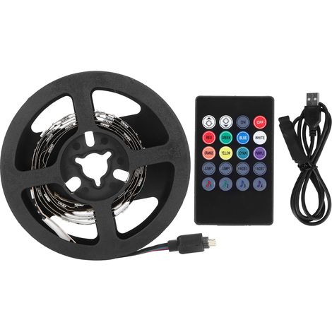 Ruban LED USB avec télécommande RGB multicolore pour décoration KTV bar (1/5)