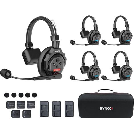 Cinghia interfono wireless, comunicazione full duplex, trasmissione a lungo raggio, XTALK X5 (1/2)