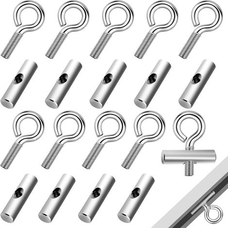 Arrêts Rail D'Auvent, Butoirs 8 à 10 mm pour Rail de Passepoil M5, 10 Pcs (1/5)