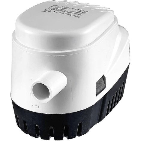 Pompe de cale automatique 12 V 750 GPH avec interrupteur à flotteur pompe à eau submersible pour petits bateaux sortie 07" (édition 0903) (1/5)