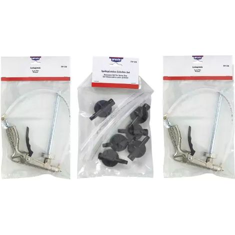 ACCESSOIRES POUR PISTOLET PEINTURE (6X BOUCHONS+6X TUBES) COLORMATIC