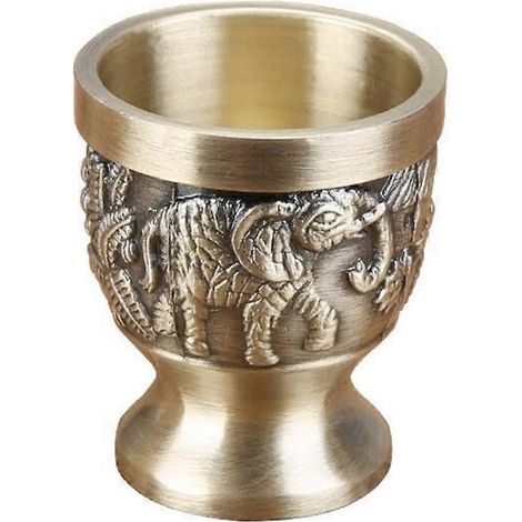verre à whisky vintage, verre à vin miniature orné d'un motif animal en relief-4.00X3.40X3.40CM
