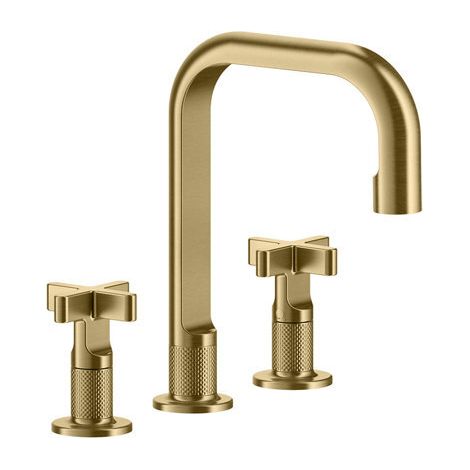 Gessi Inciso+ mezclador de lavabo de 3 agujeros, caño H=139 mm x
