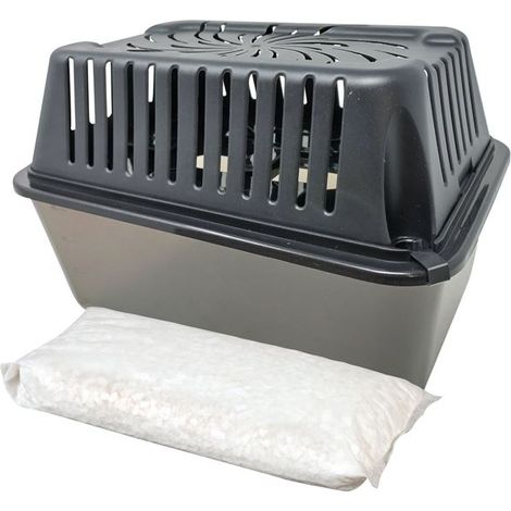 Déshumidificateur méga box 1kg – Pour pièces jusqu'à 40 m² – Fenêtre de contrôle – Bouchon anti-déversement – Wanadry (1/3)