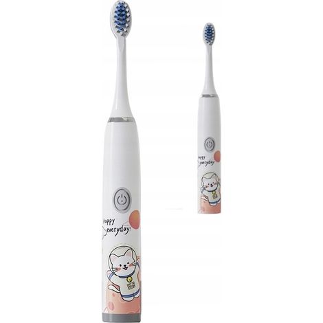 SPAZZOLINO SONICO PER BAMBINI ELETTRICO + 2 CARTUCCE DI BATTERIE (1/5)