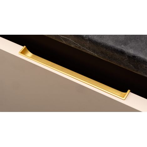 Tirador Hide 0094  - Oro cepillado / C 128 L 180