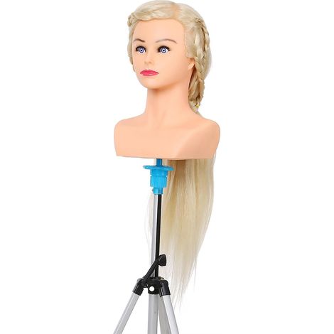 Übungskopf für Flechtfrisuren, Übungskopf für Friseure, professionelle Kosmetik-Übungskopf (1/5)