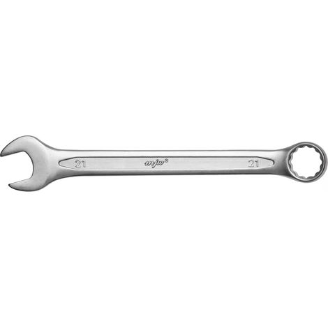 Chiave a forchetta lunga in acciaio MJW da 21 mm