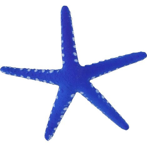 Blauer, leuchtender Seestern fürs Aquarium – Fischsichere Unterwasser-Landschaftsdekoration aus Kunststoff (1/5)