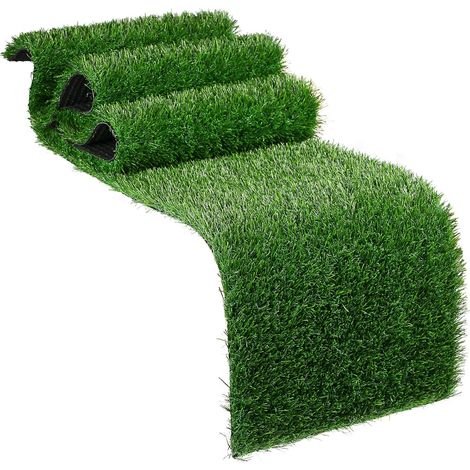 Chemin de table vert gazon artificiel pour décoration de fête, événements de vacances, 30,5 cm x 91,44 cm (1/5)