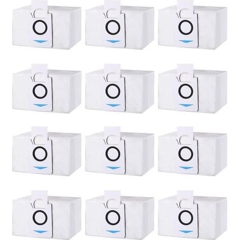 Confezione da 12 sacchetti per aspirapolvere, accessori per aspirapolvere Ecovacs Deebot X1 Omni / X1 e Omni / T20 Omni / T20e Omni, sacchetti di ricambio per la polvere, sacchetto per aspirapolvere d (1/5)